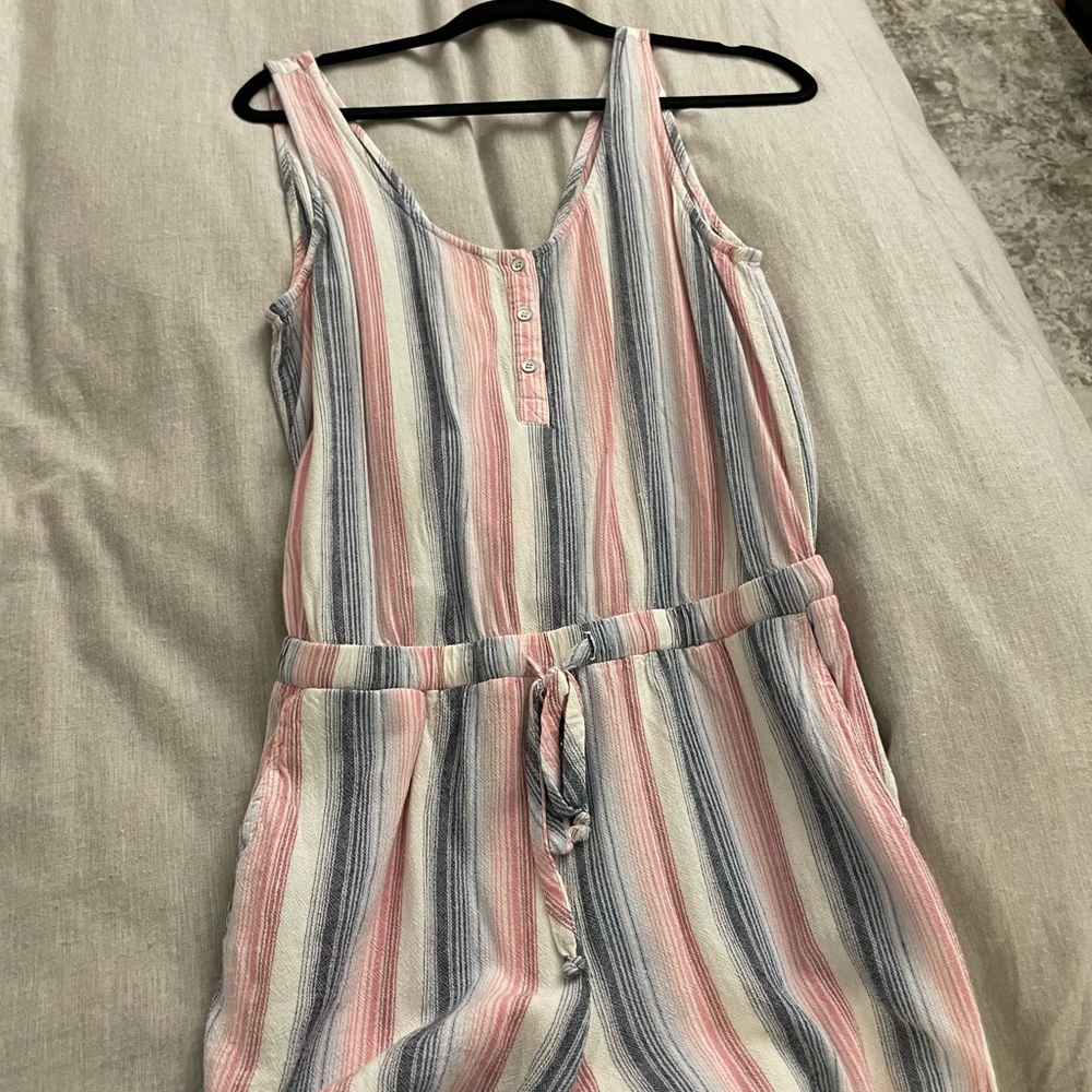 Bella Dahl striped romper size M